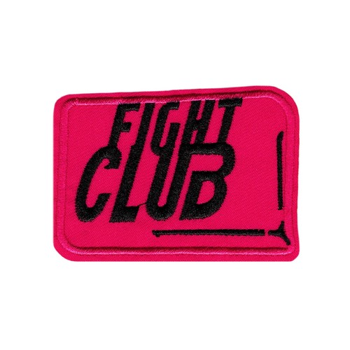 Fight club embroidered - club, iron-on